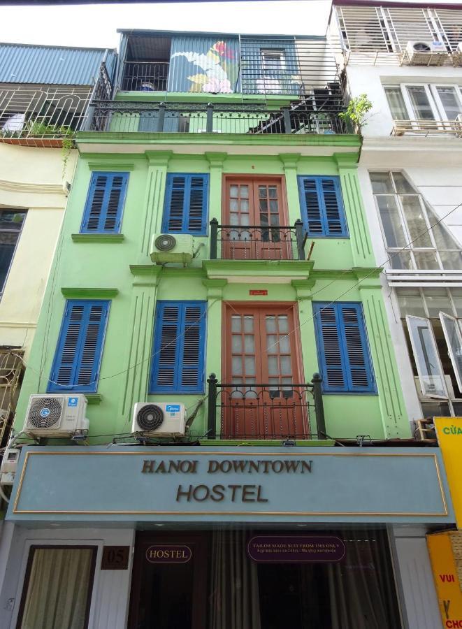 Hanoi Downtown Hostel Exterior foto